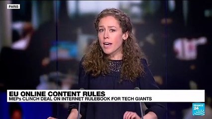 'Tech companies will have to pay a fee to the regulators monitoring their compliance'