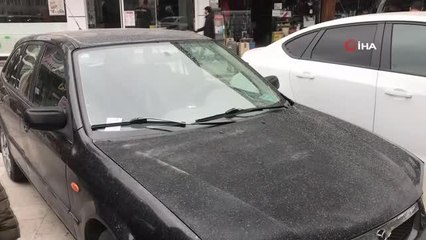 Erzincan'a çamur yağdı, oto yıkamacılarda kuyruk oluştu