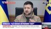 Volodymyr Zelensky à propos d'une offensive russe dans le Donbass: "Ils ont détruit toutes les maisons, il n'y a pas un seul survivant"