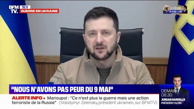 Volodymyr Zelensky: Nous n'avons pas peur du 9 mai , le Jour de la Victoire en Russie