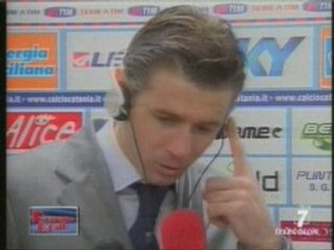 Catania-Cagliari 2-1 sintesi ed interviste di Angelo Patanè