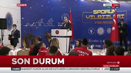 Başkan Erdoğan iftar programında konuştu