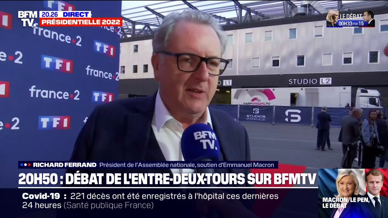 Richard Ferrand: "Emmanuel Macron est une solution pour la France, madame Le Pen est une impasse"