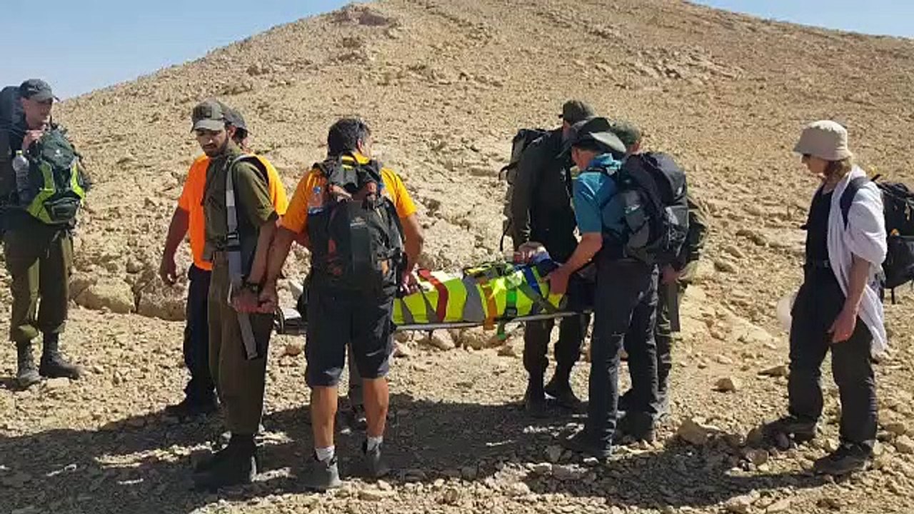 חילוץ ליד בקעת תמנע