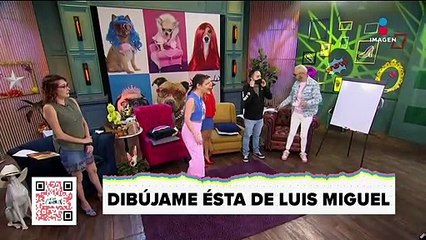 Celebramos el cumpleaños de Luis Miguel jugando Dibújame esta