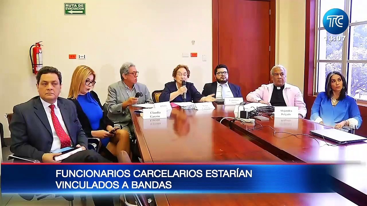 El 10% de funcionarios carcelarios del país están vinculadas a bandas delictivas