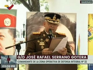 G/D José Rafael Serrano: La batalla por nuestra soberanía es tan dura como la que se libró en 1810