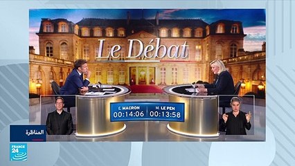 ماكرون يهاجم لوبان بسبب علاقتها مع موسكو