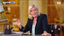 Marine Le Pen sur la question de la dépendance: 