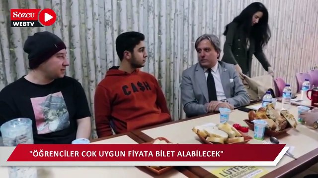 CHP Gençlik Kolları öğrencilere 'Askıda Genç Bilet' kampanyasını anlattı