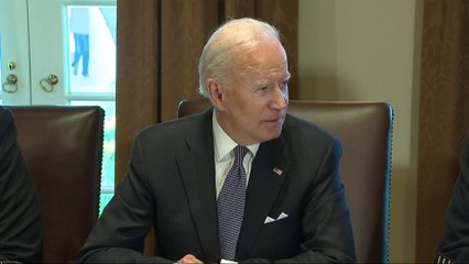 اجتماع للرئيس الأميركي بايدن مع مسؤولي الدفاع حول الحرب في أوكرانيا