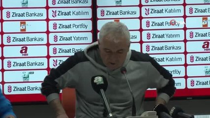 Rıza Çalımbay: "10 kişi kalmamıza rağmen oyundan hiç kopmadık"