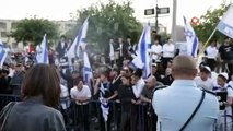 İsrail’de fanatik Yahudilerin bayrak yürüyüşüne izin verilmedi