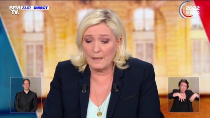Marine Le Pen: "On est confrontés à une vraie barbarie, à un vrai ensauvagement"