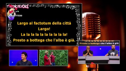 Graffite98 | Karaokê do Mazzi e Meire: Figaro!