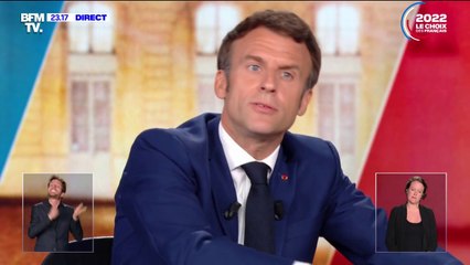 Emmanuel Macron veut "soit de la rétention dans un environnement militaire, soit des travaux généraux sous contrôle" pour les mineurs délinquants