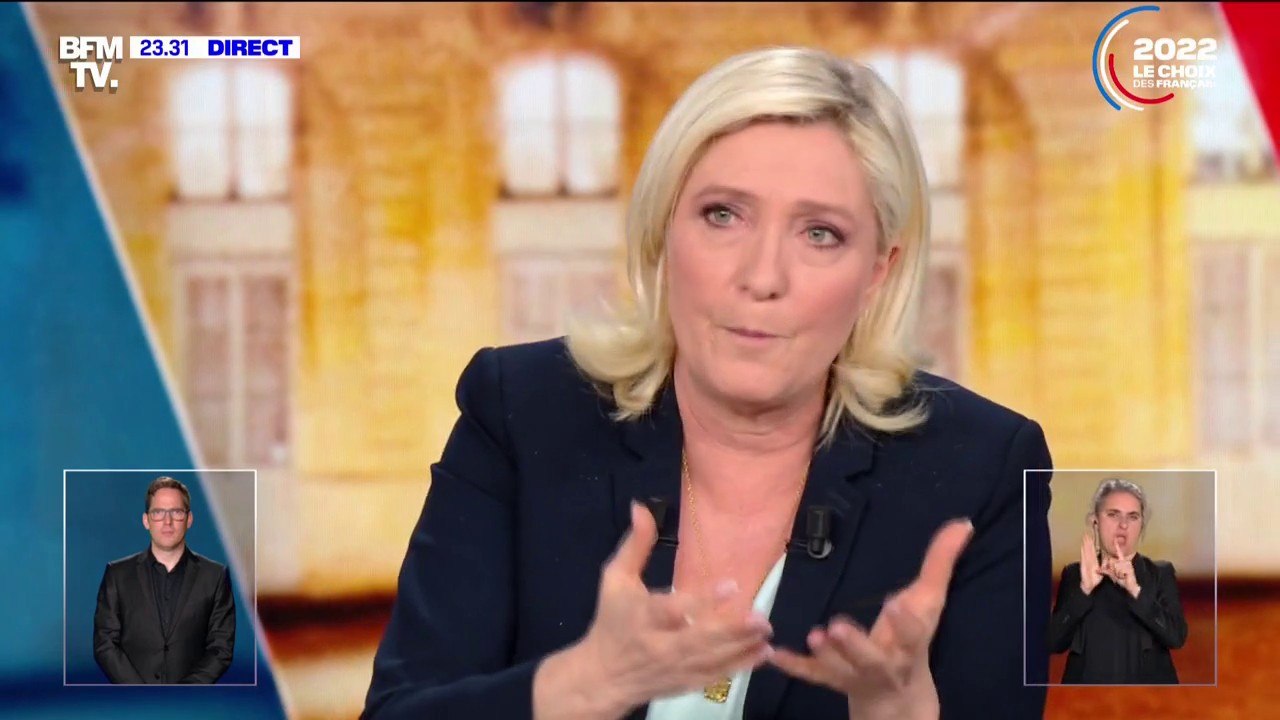 Marine Le Pen: "Je souhaite présenter aux Franç...