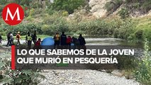 Joven mujer es arrastrada por corriente del río Pesquería; implementan operativo de búsqueda