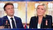 Extrait du débat de l'entre deux tours des présidentielles durant lequel Emmanuel Macron plaisante avec son adversaire Marine Le Pen.
