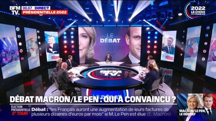 Débat: Les partisans de Marine Le Pen "particulièrement satisfaits" de sa prestation