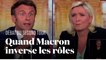 Ces moments où Emmanuel Macron a renvoyé Marine Le Pen à ses votes passés pendant le débat