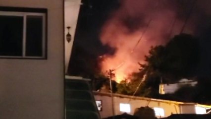 창원 추산근린공원에서 불...인근 주민 백여 명 대피 / YTN