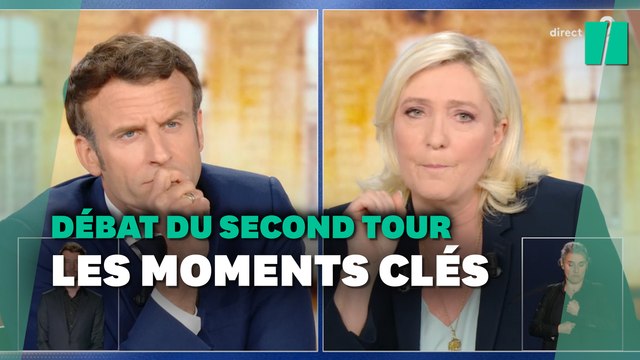 Présidentielle 2022: Les temps forts du débat Macron-Le Pen