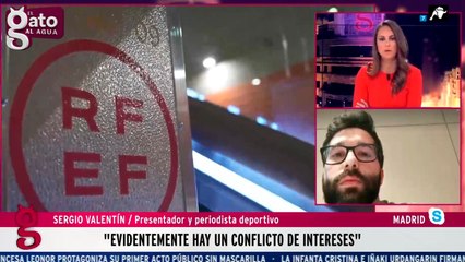 El periodista deportivo, Sergio Valentín asegura que el interés de Rubiales con Piqué es el de “un gran negocio”
