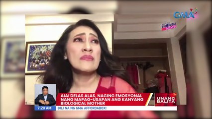 Aiai Delas Alas, naging emosyonal nang mapag-usapan ang kanyang biological mother | UB
