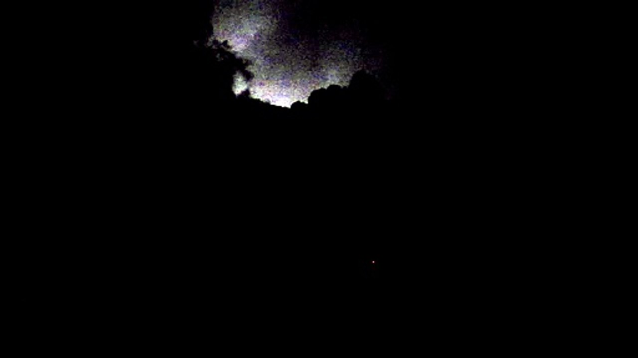 Lightning and Fireworks at Holly Recreation Area with white Lightning