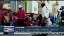 Más de 600 campesinos han sido desplazados del municipio colombiano de Ciénaga