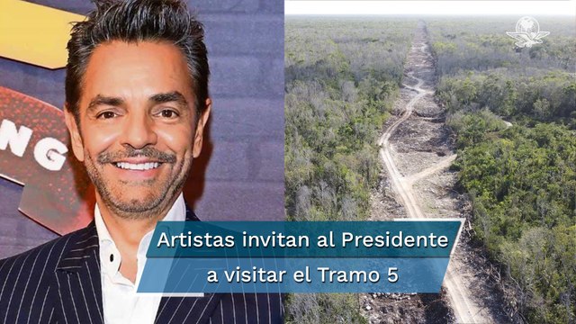 Actores, cantantes y ambientalistas declinan invitación de AMLO: Venga a la zona de construcción