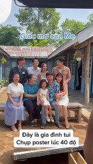 Hậu trường chụp poster phim Giấc Mơ Của Mẹ