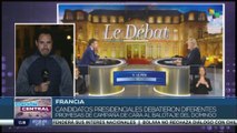 Francia: Desarrollan último debate televisivo de candidatos a la Presidencia