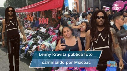 Llega Lenny Kravitz a la CDMX y con él, los memes