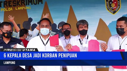 Ditreskrimum Polda Lampung Amankan Pelaku Mafia Tanah
