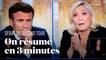 Cinq moments à retenir du débat entre Marine Le Pen et Emmanuel Macron