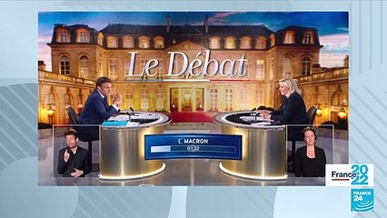 "Cette élection est un référendum pour ou contre l'UE, la laïcité et la République" conclut E. Macron