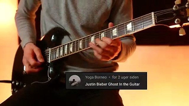 Ghost - Justin Bieber - Electric Guitar Cover