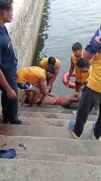 Dead body of a young man removed from the lake