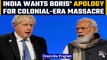 Indians call for Boris Johnson's apology for colonial-era massacre during British Raj |Oneindia News