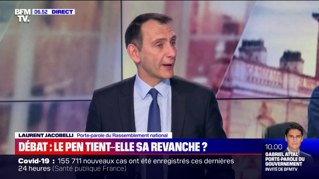 Laurent Jacobelli, porte-parole du RN: Emmanuel Macron a menti à tour de bras pendant le débat