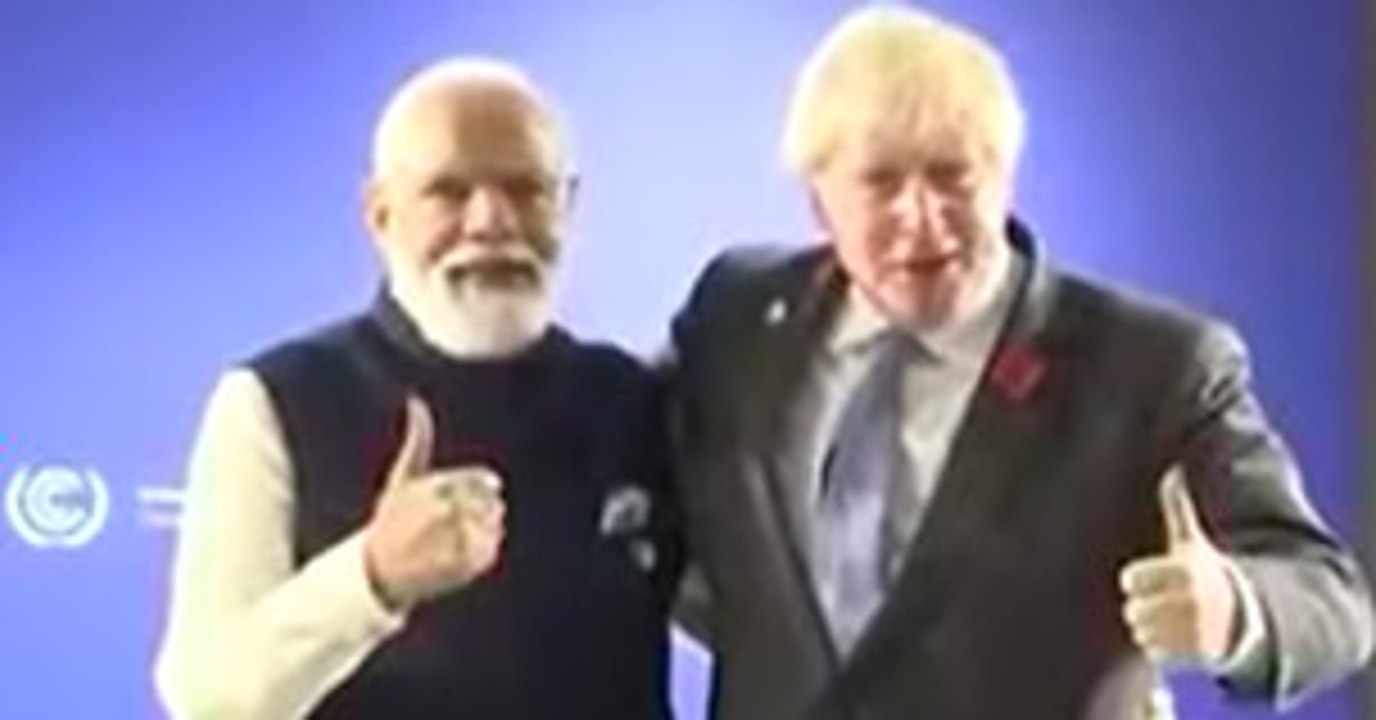 2 ਦਿਨਾਂ ਭਾਰਤ ਦੌਰੇ 'ਤੇ ਬ੍ਰਿਟਿਸ਼ PM ਬੋਰਿਸ ਜੌਹਨਸਨ  ਅਹਿਮਦਾਬਾਦ ਪਹੁੰਚਣ 'ਤੇ ਸ਼ਾਨਦਾਰ ਸਵਾਗਤ