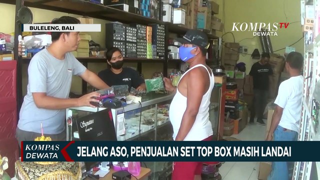 Jelang Aso, Penjualan Set Top Box Masih Landai