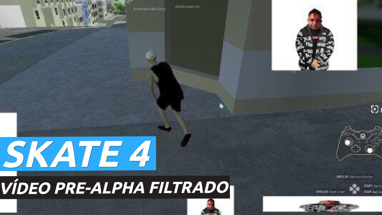 Skate 4 - Vídeo pre-alpha filtrado