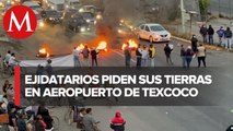 Ejidatarios liberan la Texcoco-Lechería; se revisará proyecto ecológico en Texcoco