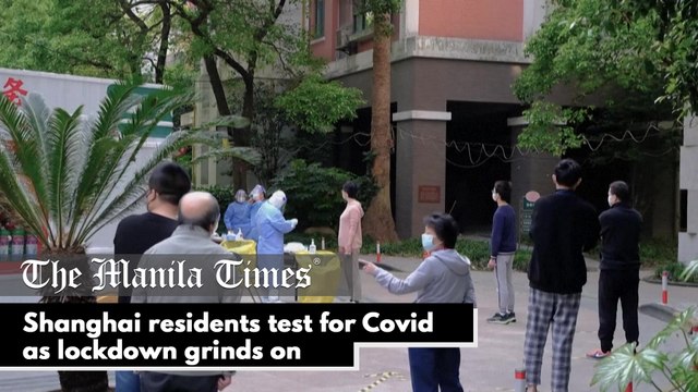 Shanghai residents test for Covid as lockdown grinds on Covid testing carries on in China's Shanghai as the 25-million strong city further eased its gruelling, weeks-long Covid-19 lockdown, despite a mounting official death toll alongside complaints of u