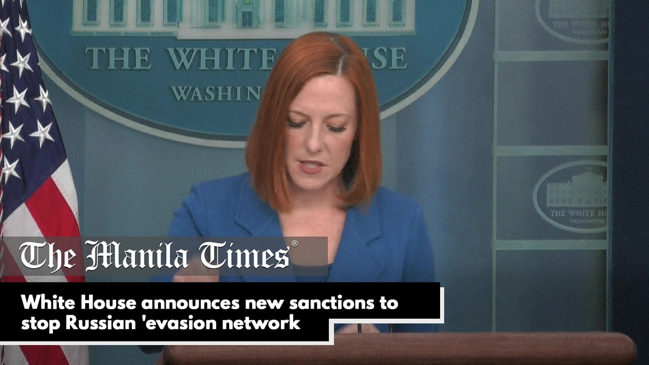 White House announces new sanctions to stop Russian 'evasion network'