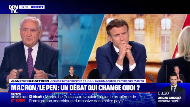 Jean-Pierre Raffarin sur Emmanuel Macron: Je ne pense pas qu'il y avait de l'arrogance, il y avait une forme de courtoisie
