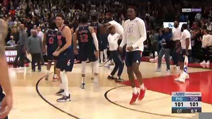 NBA : Le game-winner de Joel Embiid face aux Raptors !
